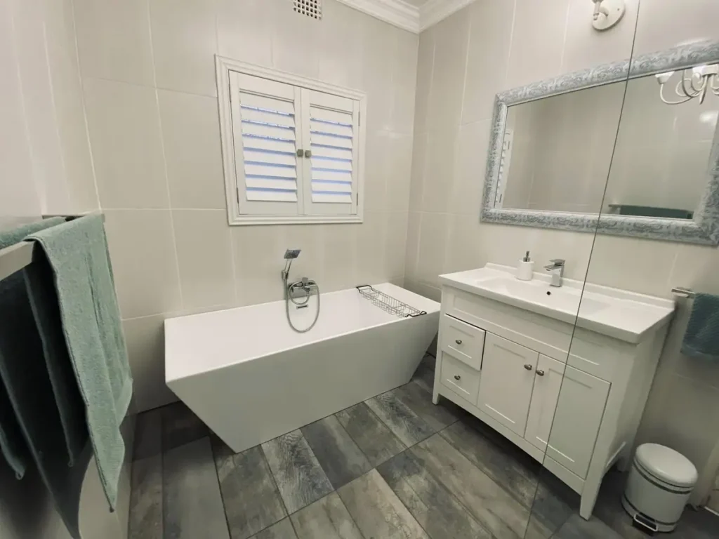 Bathroom renovation